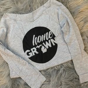 Michigan Home Grown Scoop Neck Sweater
